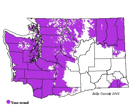 Where can you view a map of Washington state?